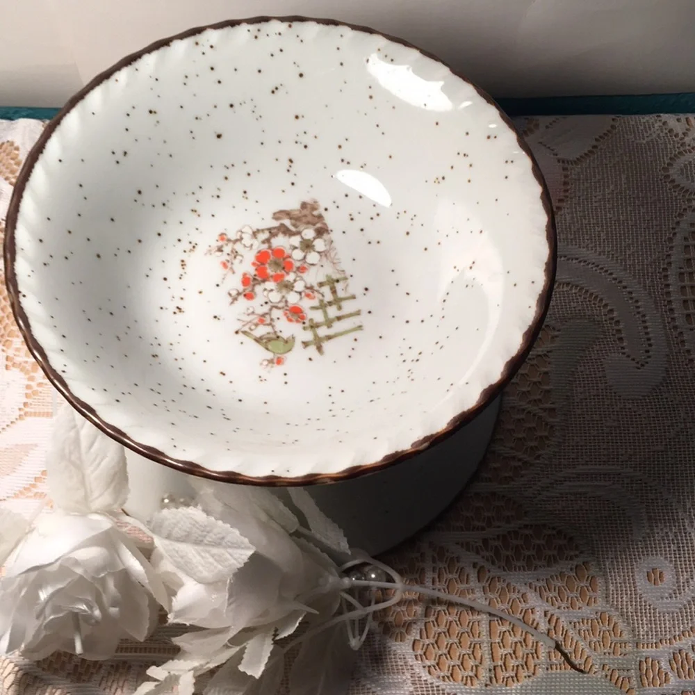Two Medium Size Bowls, Made In Japan.